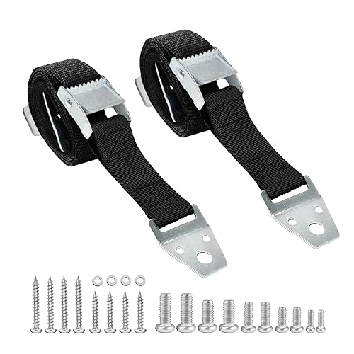 Paquete de 2 correas de seguridad para TV, HhdvdyWgd TV anti rollo y rebobinado para protección de bebés, pantallas planas seguras, tocador,