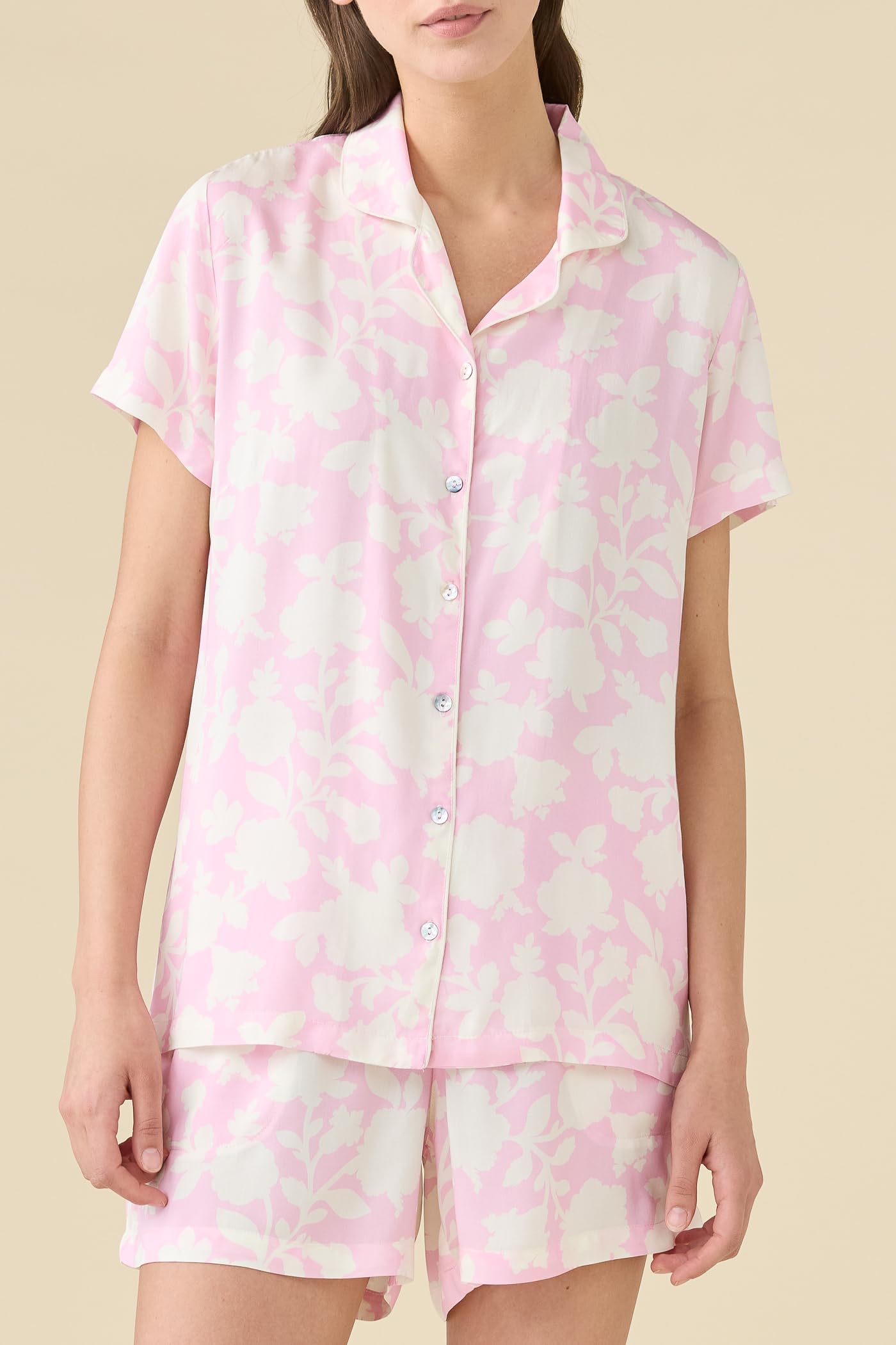 Noidinotte -Pigiama Donna Estivo in Viscosa Articolo Floret.