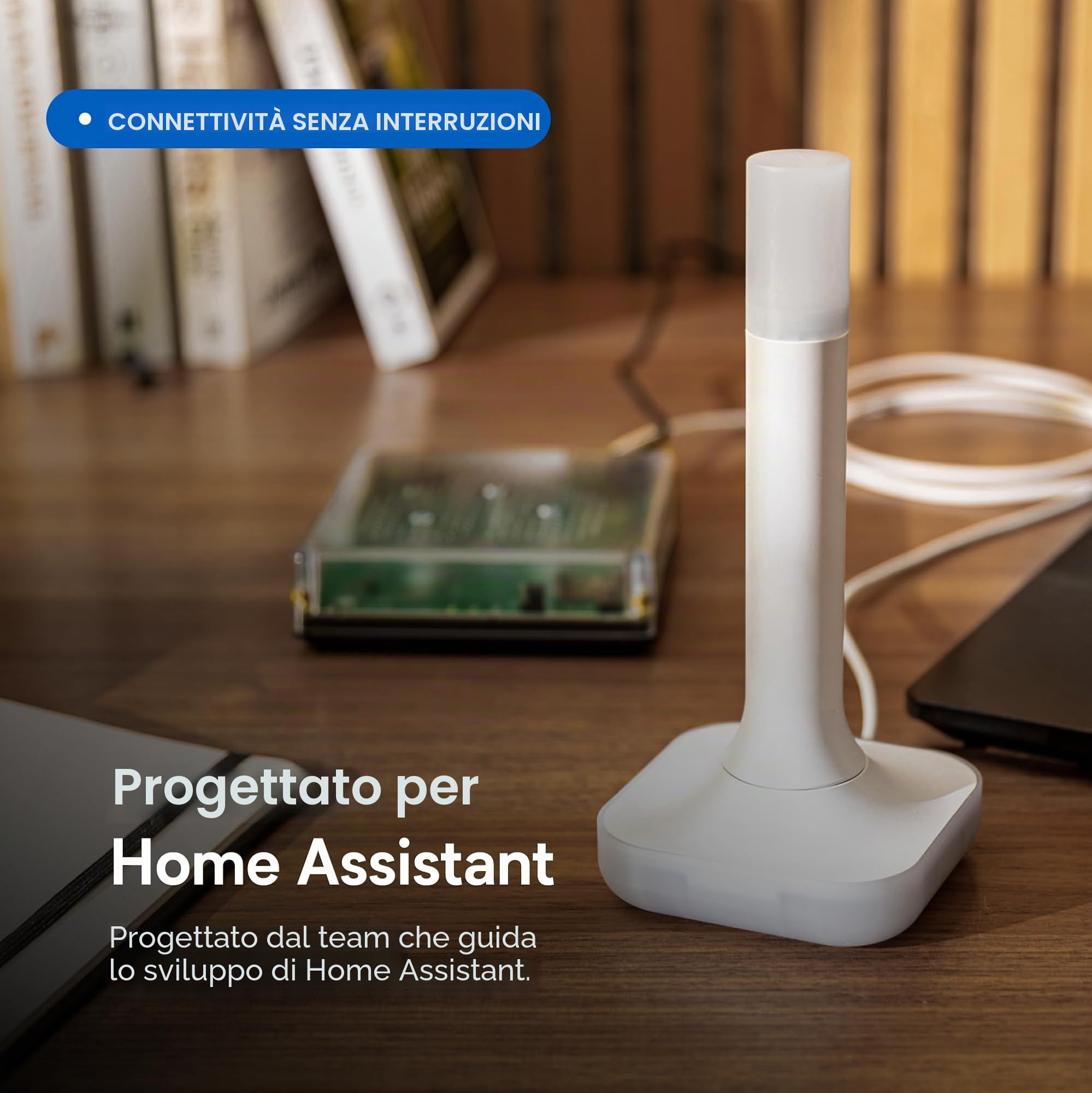 Home Assistant Connetti ZBT-2 | Collega i dispositivi Zigbee, Thread o Matter all'Assistente domestico | Hardware ufficiale
