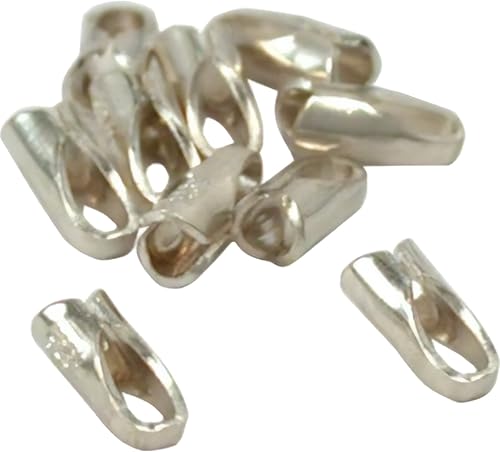 5 pares de tapas de plata esterlina engarzado de 0.197 in