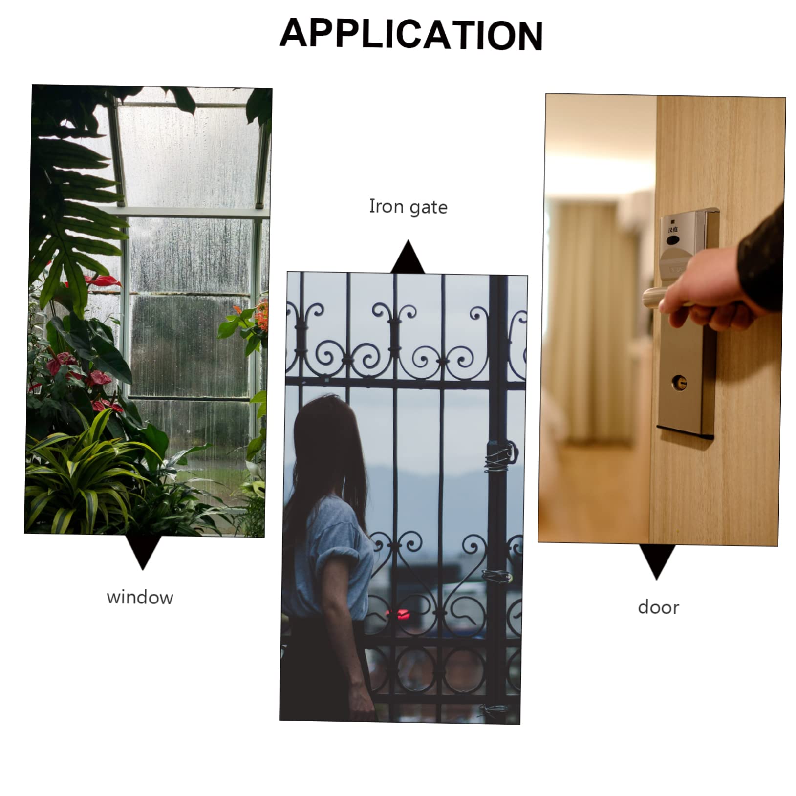 3juegos Sensor De Alarma De Puerta Imán De Zinc De Seguridad Para Puertas De Enrollar y Ventanas Sistema De Alarma Para Fábricas y Tiendas Nc y Función De Conducente
