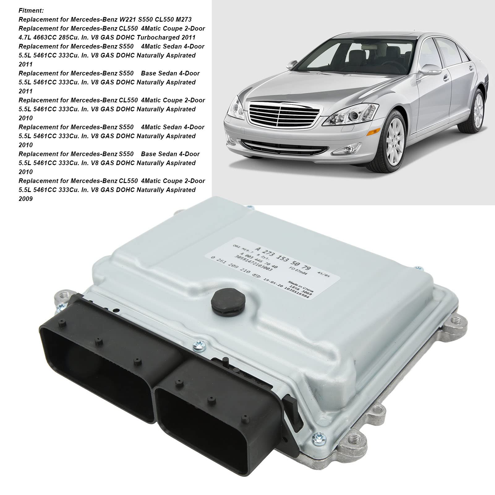 A2731535079 ECU Motors Teuerung Modul Auto Motor Computer Platine 