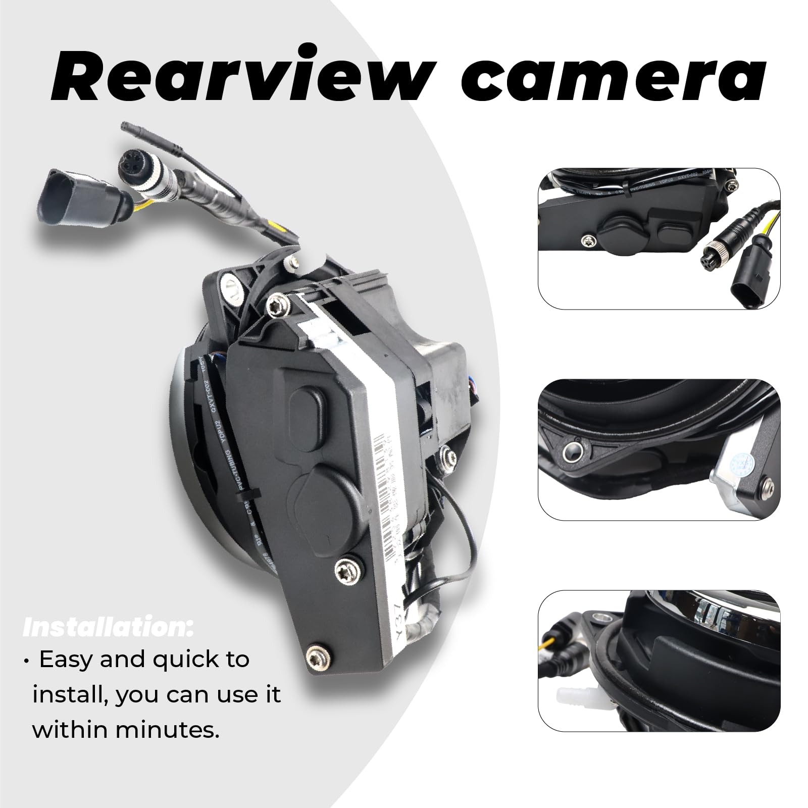 Telecamera di retromarcia 1080p per Passat Golf 6 Polo CC Beetle B6, impermeabile, visione notturna, per parcheggio Plug Play Auto Backup