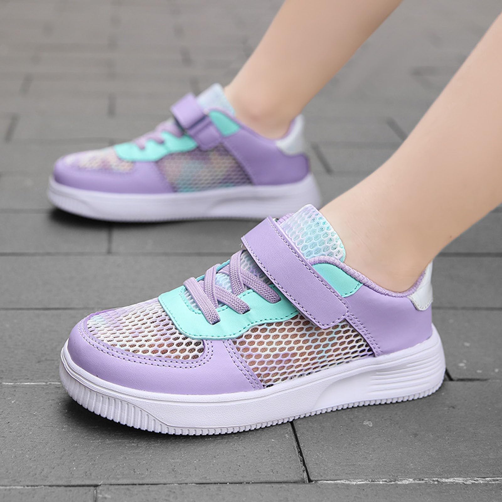 Calzado Casual Infantil niña Transpirable para Zapatillas Deportivas Sencillas Diseño Simple y Lindo cómodas de Deporte Moda Suela Suave Antideslizante fáciles Llevar#g