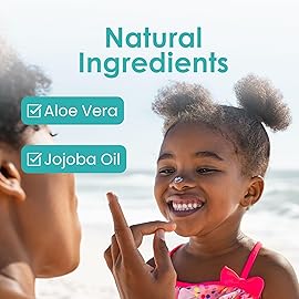 TruKid Easy On Mineral Sunscreen SPF 50 - All Natural Kids & Baby Sunscreen for Face & Body, Non-Toxic Zinc Oxide Sunblock Protection for Sensitive Skin, Unscented, FSA Eligible, Travel Size 3.4oz