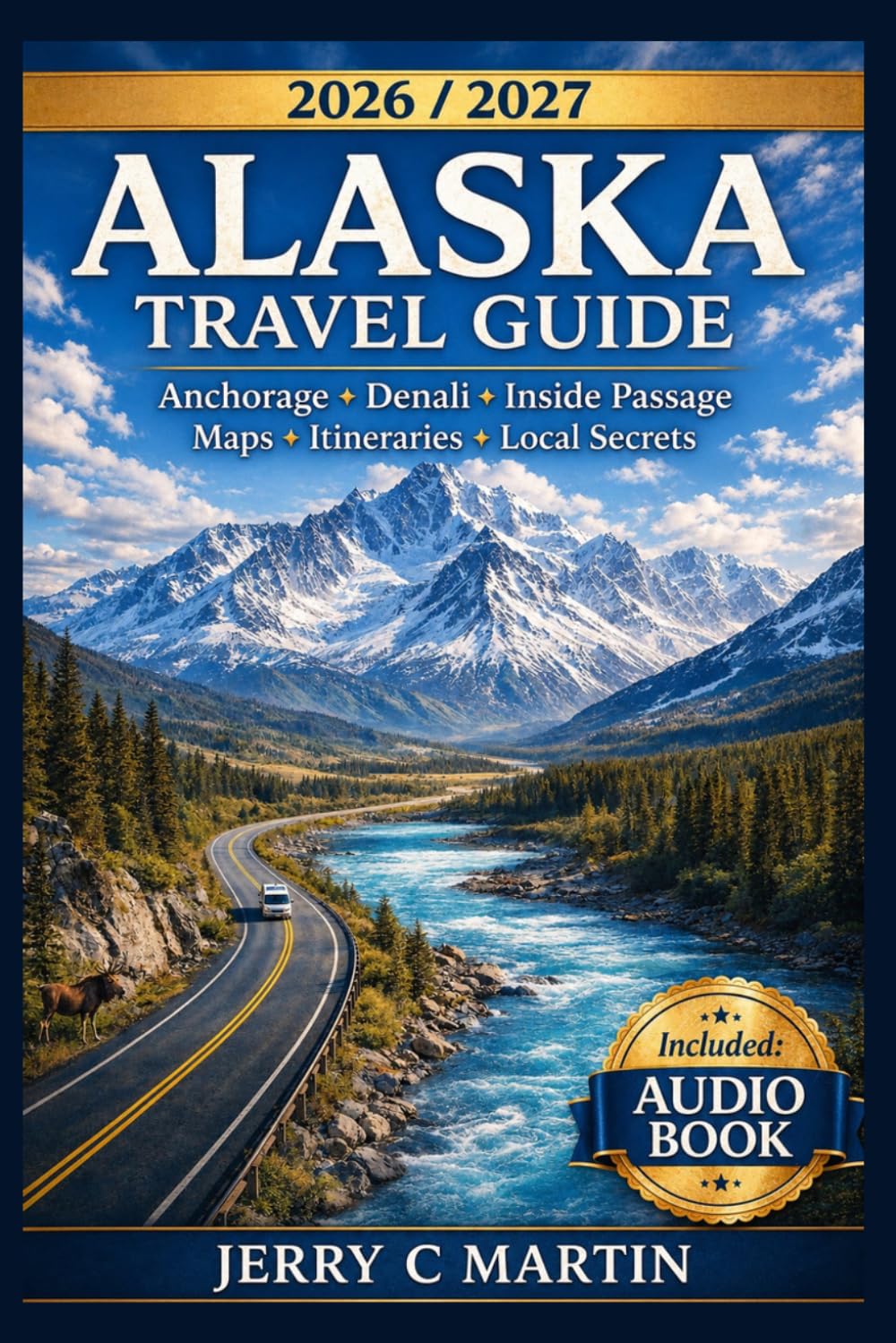 Alaska Travel Guide 2026/ 2027: The Ultimate Itinerary Planner for Anchorage, Denali, Fairbanks & the Inside Passage - Maps, Budget Tips and Local Secrets