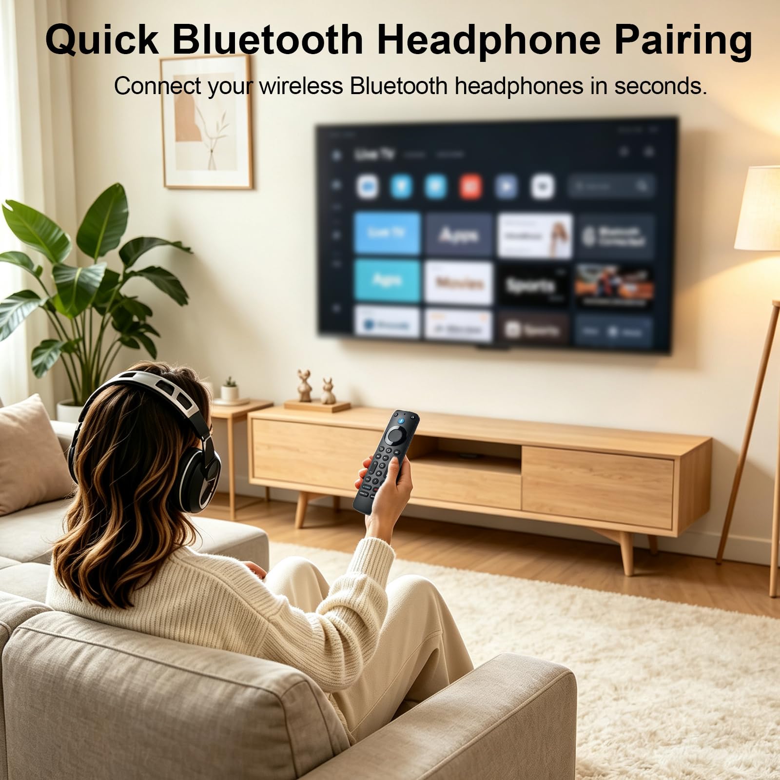 Gvirtue Sostituzione vocale compatibile con F-ire TV Alexa Voice Remote Pro