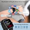 Smart Watch para Hombre Mujer con Alexa Integrado, Llamadas Bluetooth, Pantalla Táctil HD de 1.83'', Rastreador de Fitness con Monitor de Ritmo Cardíaco/Sueño, 120+ Modos Deportivos, Resistente al Agua IP68 para Android e iOS 3