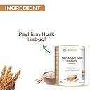 Pure Nutrition Psylliym Husk Isabgol Powder, 200g (100g x2) | Health Supplement 20 servings | Supports Gut & Digestive Health | Relieves Constipation & Bloating | Gluten-free, lactose-free and No Added Sugar gallery image