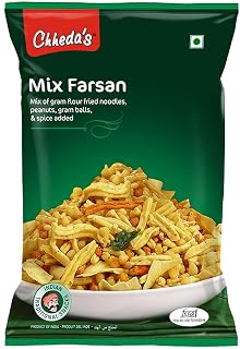 Chheda's Mix Farsan - Besan Sev, Peanuts, Boondi - Misal Pav Farsan (300g Pack of 1)