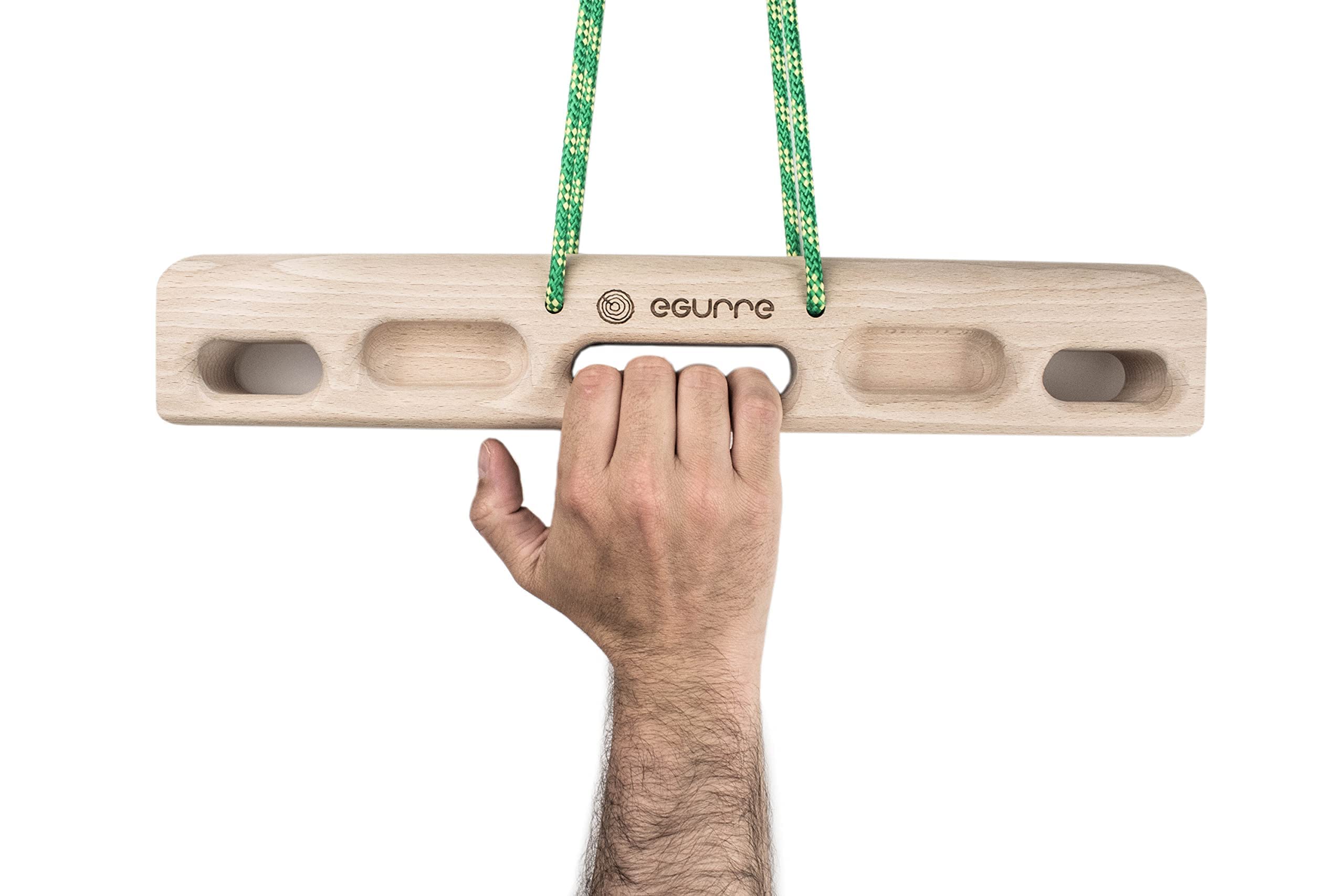 Pagoa- Hangboard portatil Tabla Madera Entrenamiento Fuerza Dedos y supensiones