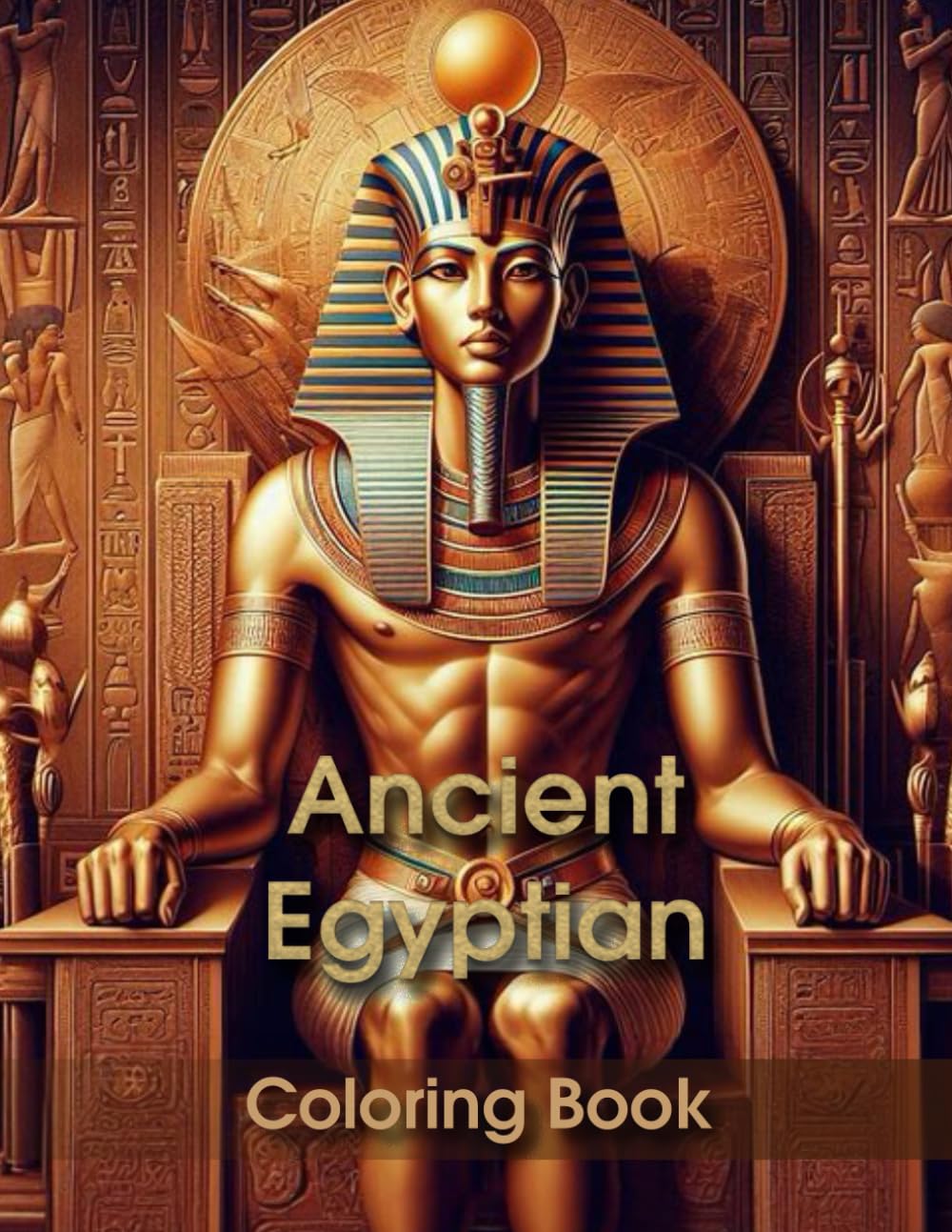 Ancient Egyptians Coloring book