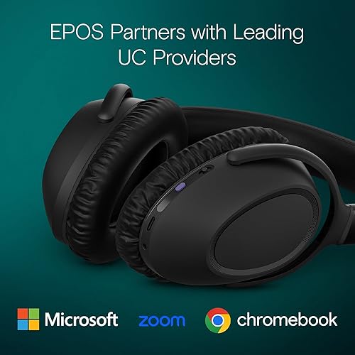 Miniatura 6 de EPOS  Sennheiser Adapt ADAPT 660 (1000200) - Doble cara, doble conectividad, inalámbrica, Bluetooth, ANC adaptativo Auriculares sobreoros  para