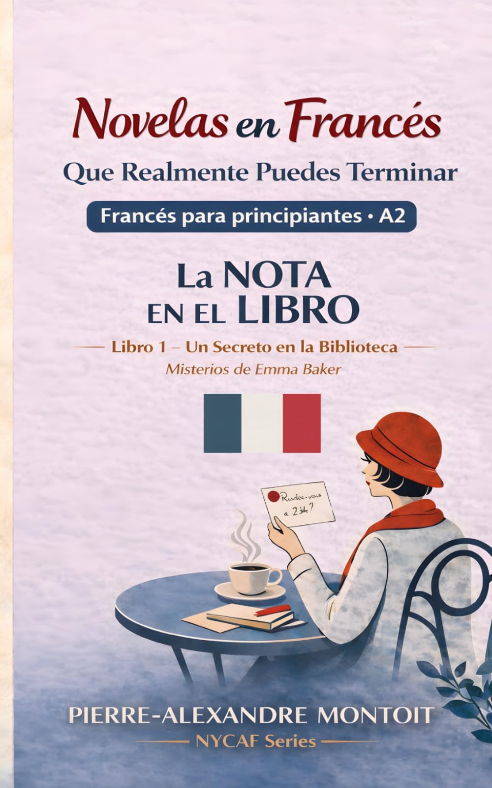 Novelas en Francés que Puedes Terminar: La Nota en el Libro : Un Secreto en la Biblioteca (Misterios de Emma Baker)
