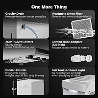 Vista 7 de Deshumidificador para sótano Oro