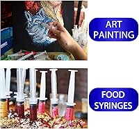 Vista 4 de Jeringas de 3 ml para líquido, uso oral, laboratorios científicos, medición, dispensación, con tapa - Paquete de 3 jeringas de 3 ml