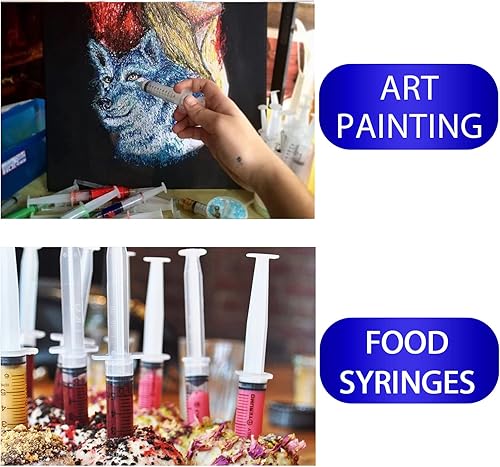 Miniatura 4 de Jeringas de 3 ml para líquido, uso oral, laboratorios científicos, medición, dispensación, con tapa - Paquete de 3 jeringas de 3 ml