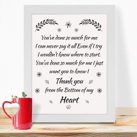 Amazon プレゼントギフト 親友 大学同僚 いとこ 姉妹 隣人 女性 友情 誕生日 クリスマス 感謝 ポエム ウォールアート ホームデコ プリント ポスター アートフレーム ポスター オンライン通販