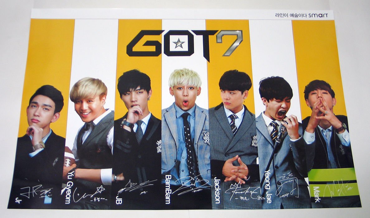 Amazon.com: GOT7-2015 SMART SCHOOL UNIFORM [PROMOTION POSTER] 35.4