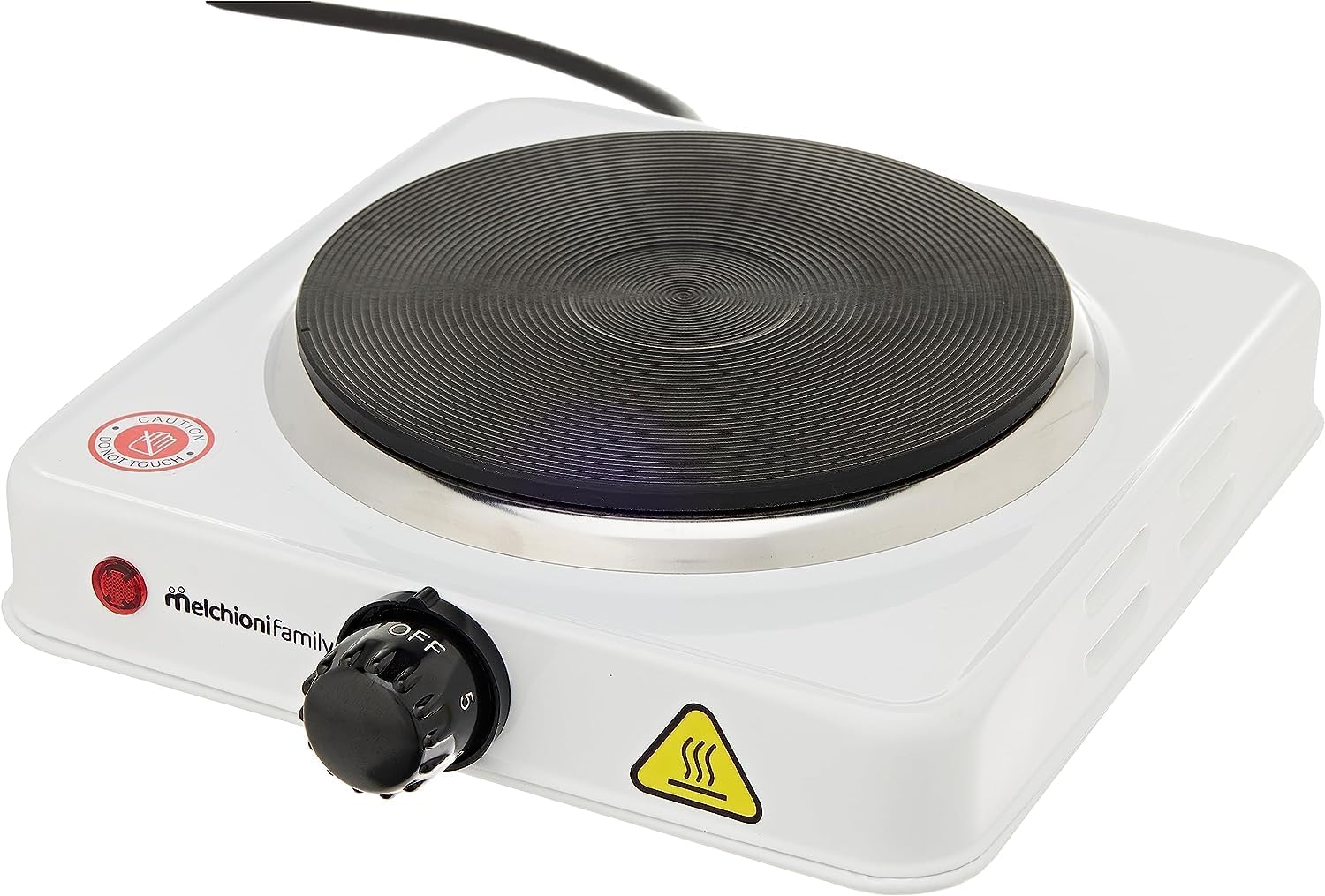 Fornello Elettrico 2 Piastre 2000W - Portatile Per Campeggio E Cucina