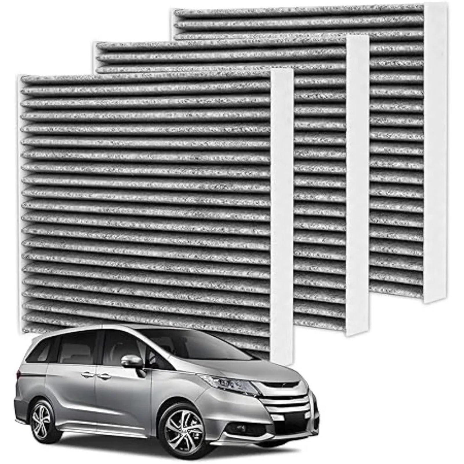 Aejghfwjh 3Pcs Cabin Air Filter For Mazda For Cx-7 6 Car Cabin Air Filter Cf11671 Cp671(3Pcs)
