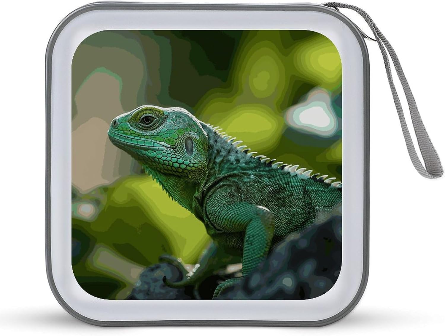 Green Lizard CD Case CD Storage Box DVD Sleeves