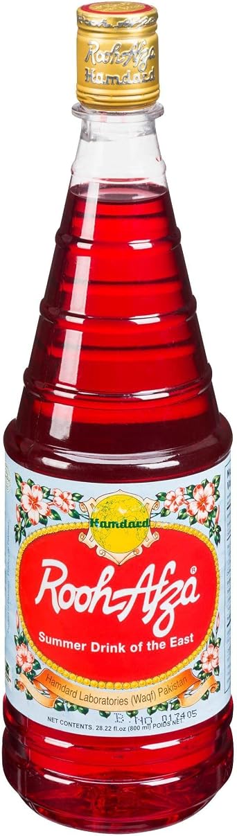 Hamdard Rooh-Afza Summer Drink of The East, 800ml