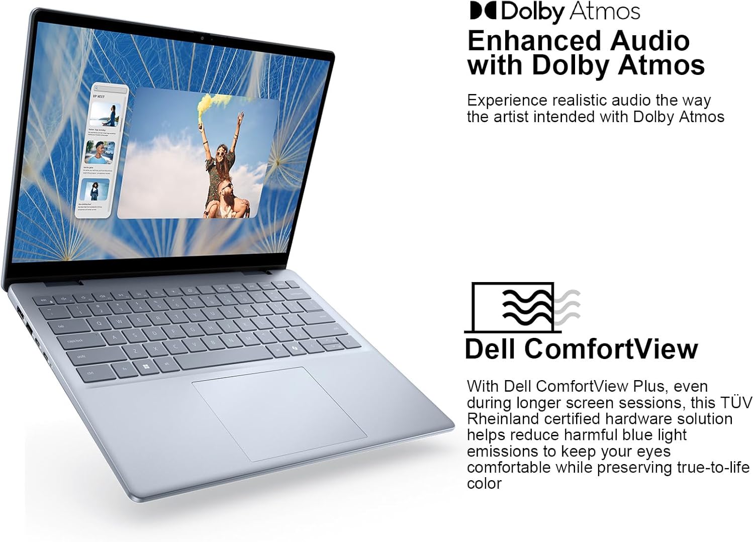 Dell Inspiron 14 7440 Business Laptop, 14" FHD+ (1920x1200) 2in1 Touchscreen Laptop, Intel Core 7 150U, 16GB DDR5 RAM,1TB PCIe SSD, Backlit KB, WiFi6, FHD Webcam, ExpressCharge, Win11 Pro, Ice Blue