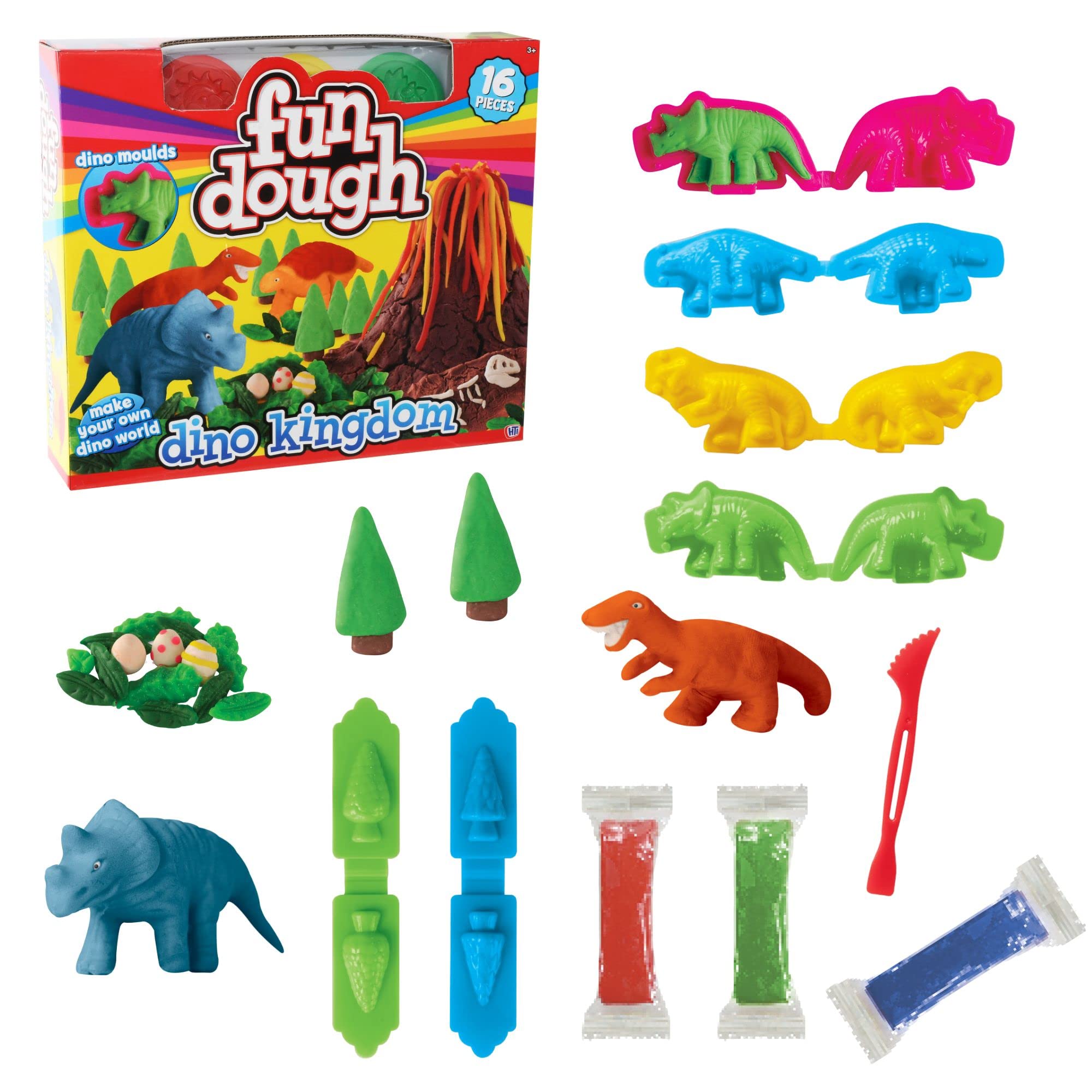 HTI Halsall dino dough set, 1373727