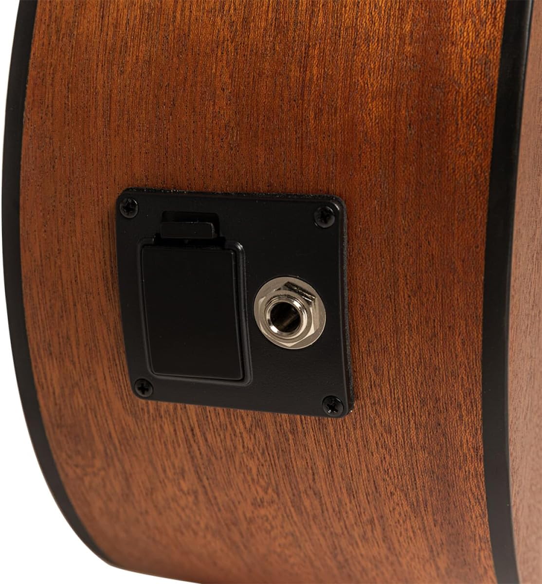 Stagg 6 String Acoustic-Electric Guitar, Right, Natural (SA25 DCE MAHO)