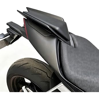 ABS Motorcycle Seat Cover Rear Pillion Passenger Trim Back Cover Trim Replacement for RS 660 RS 660 Tuono 660 RSV4 Accessories 2020 2021 2022 2023 2024 Matte Black