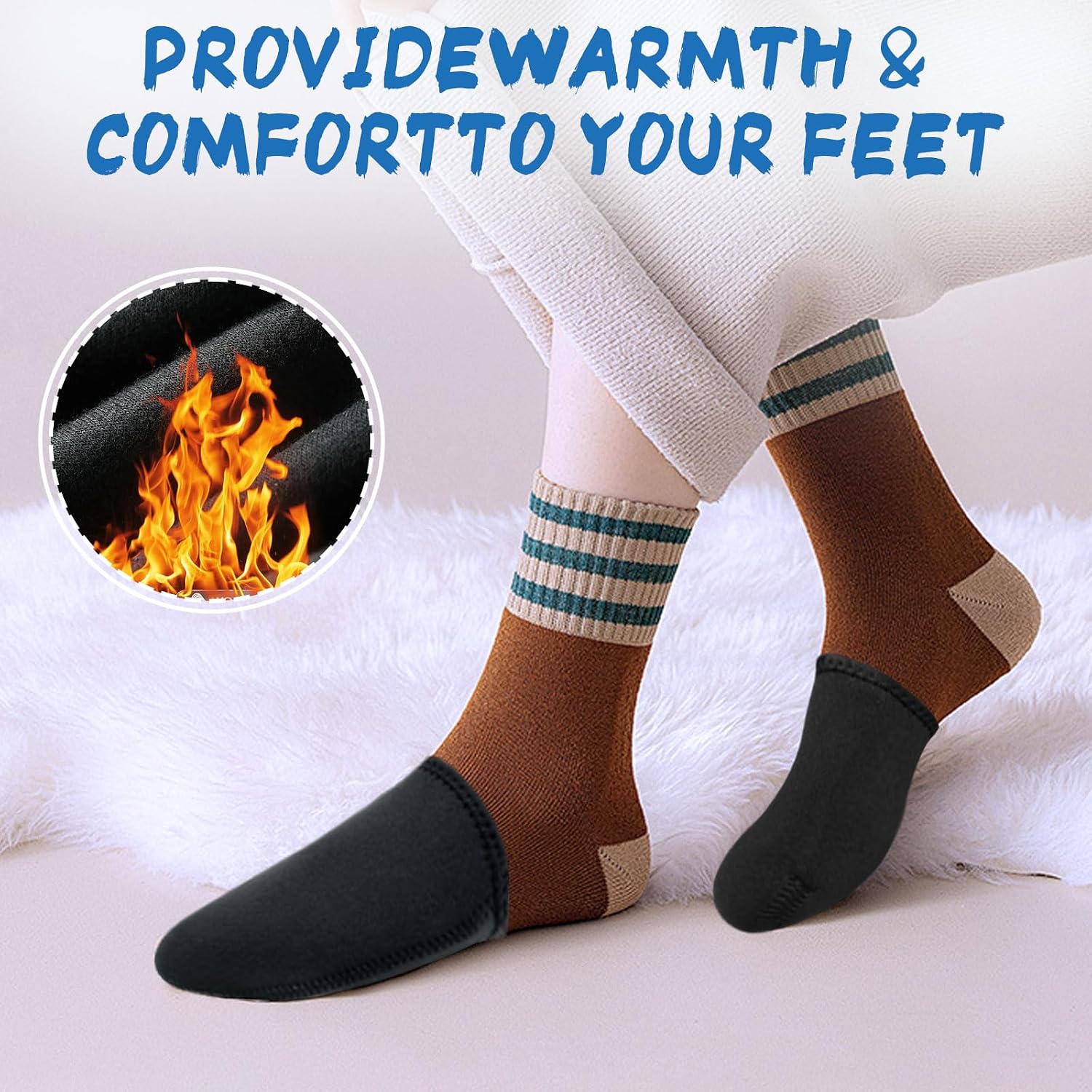 Neoprene Toe Covers 2 Pairs 3mm Reusable Toe Warmers Toe Warmers Reusable Heated Toe Warmers Ice Bath Toe Covers Toe Warmer Socks Heated Toe Socks Toe Covers for Ice Bath