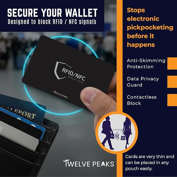 TwelvePeaks® Premium Faraday Box for Car Keys, Faraday Pouch, Signal RFID Blocking Card - PU Leather with Velvet, Car Key Signal Blocker Pouch and Key Lock Box Outdoor Anti-Theft Protection, 17x12x7cm - 3