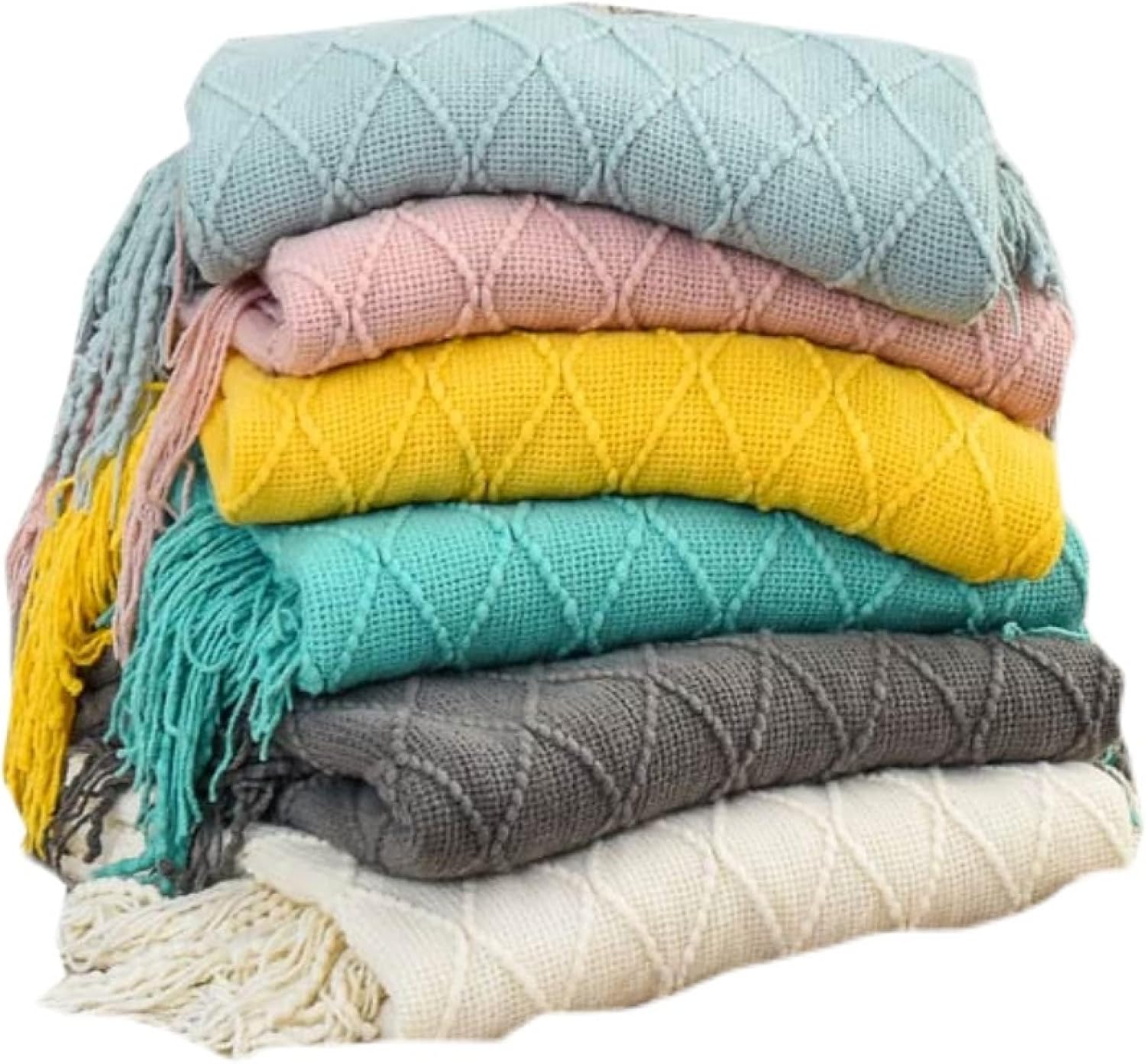 ベッドランナー ホテル ベッドスプレッド 高級スカーフ 色あせしない ソフトテールタオル モダンタッセル 寝具装飾 クイーン、ダブル