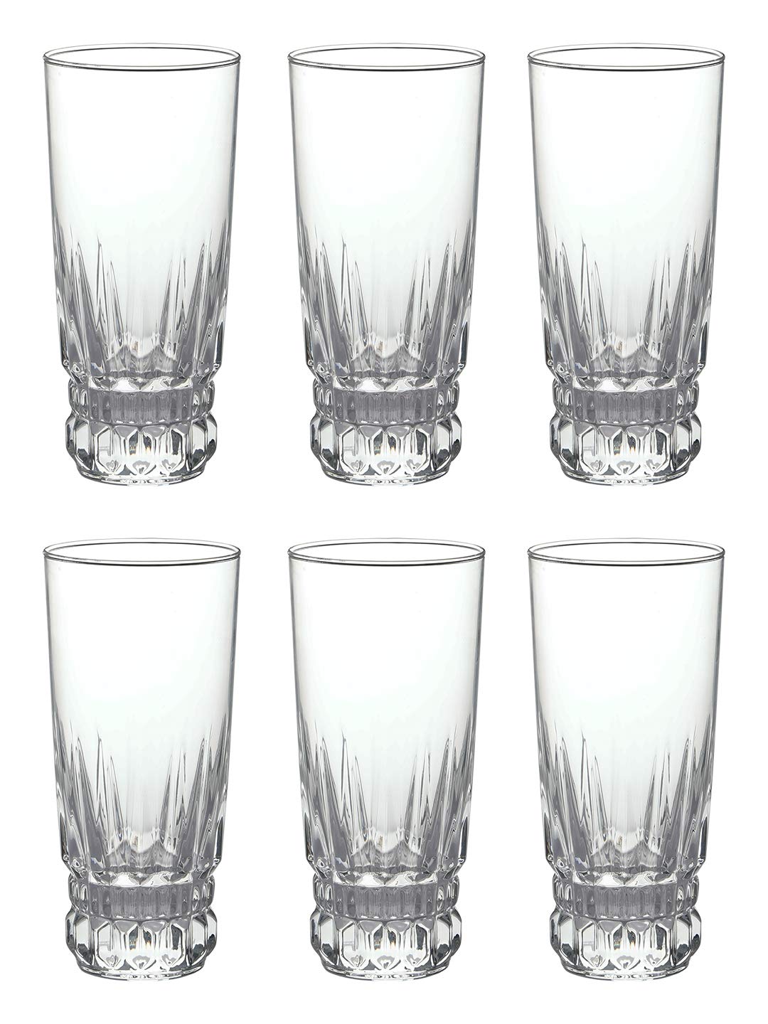 Imperator Highball Tumbler Set, 310ml, Set of 6, Transparent
