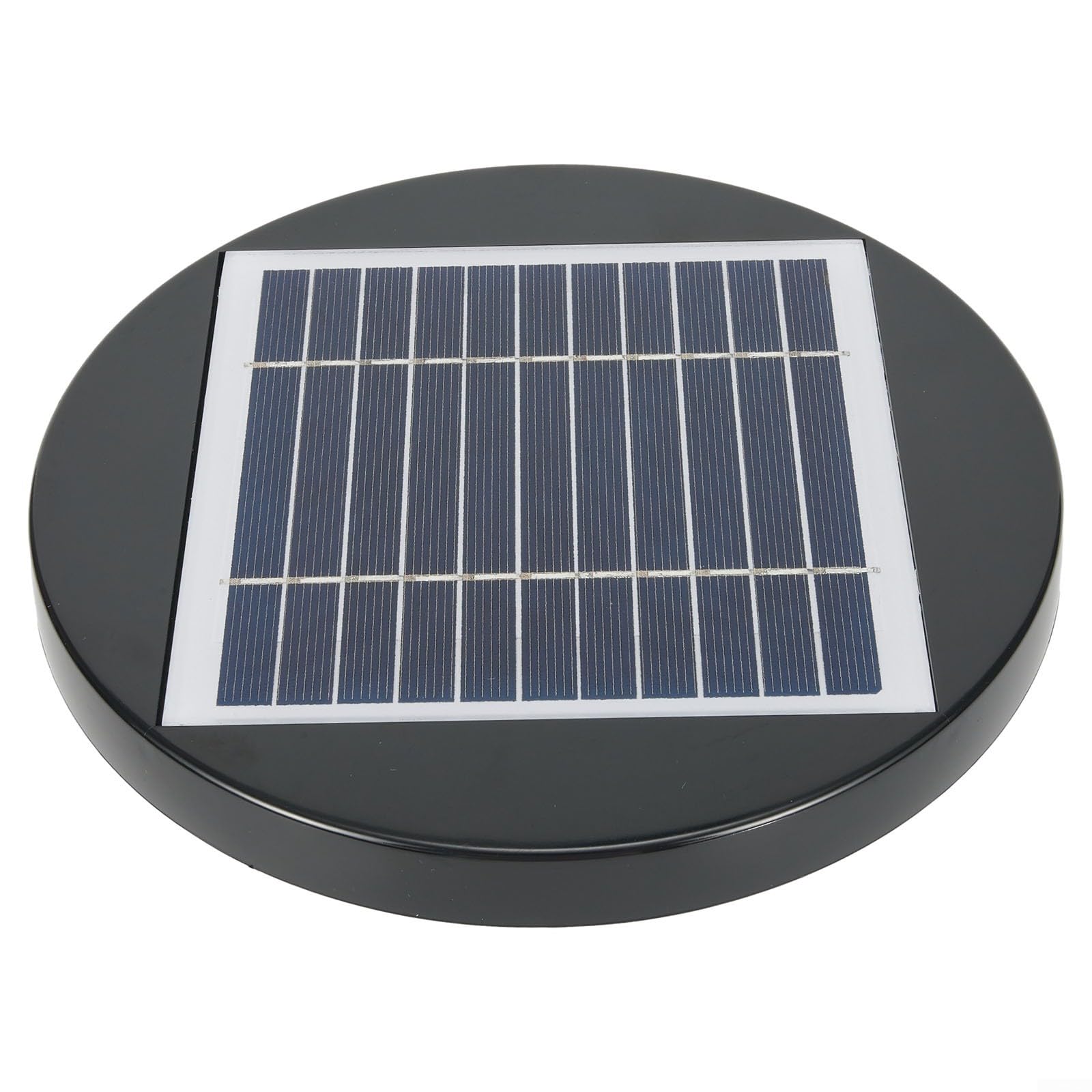 Solarbetriebener Dachlüfter mit 200 mm Durchmesser, leises Abluftsystem für Gewächshaus, für WOHNMOBIL, Boot oder Gartenhaus