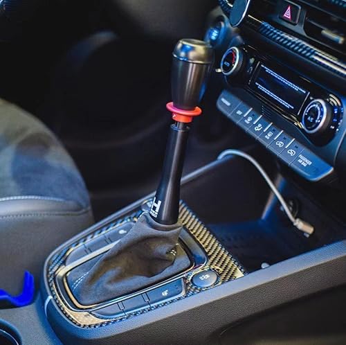 Miniatura 3 de YOUTOOCAR Cubierta de panel de cambio de marchas de automóvil de fibra de carbono real, compatible con Hyundai Kona 2021-2023 Hyundai Kona N-Line