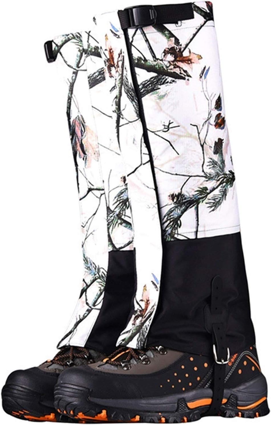 Leg Gaiters The New Leg Gaiters Leggings, Outdoor Mudguard Leg Guard Shoe Covers, Hiking Climbing Climbing Jungle Hunting Anti-snake Bite Color (Color : B, Size : L)