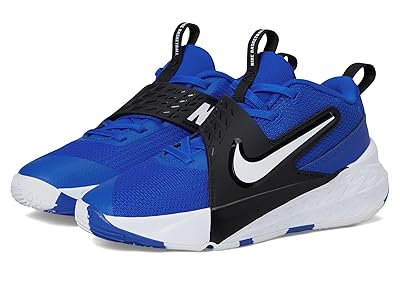 Nike Kids Team Hustle D 12 (Little Kid) Kids Shoes Game Royal/White/Black : 13.5 Little Kid M, Textile