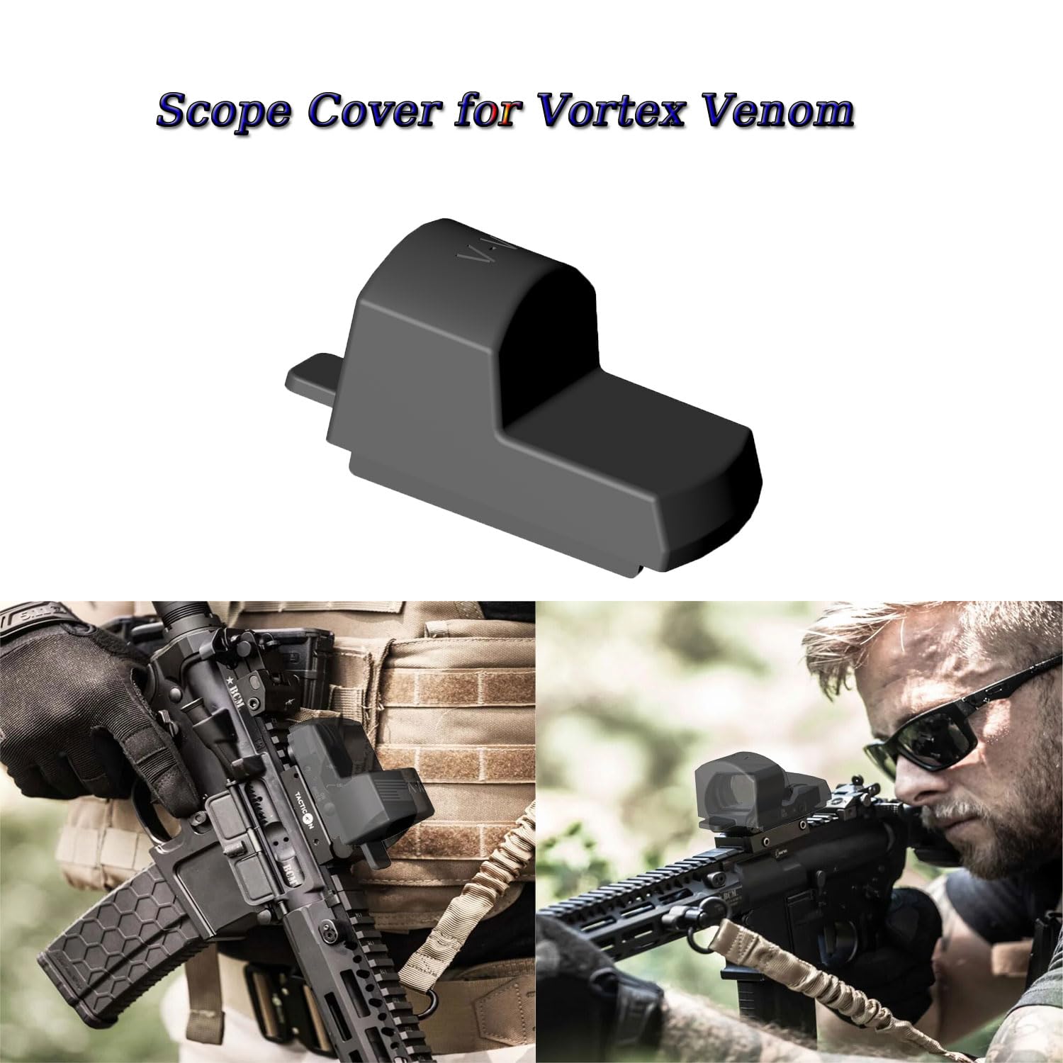 Dream Plastics Protective Cover for Eotech 518/558, Black, Made in USA (1-Pack)