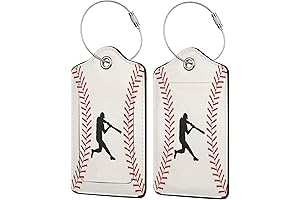 Baseball Luggage Tag - Sporty Travel Companion