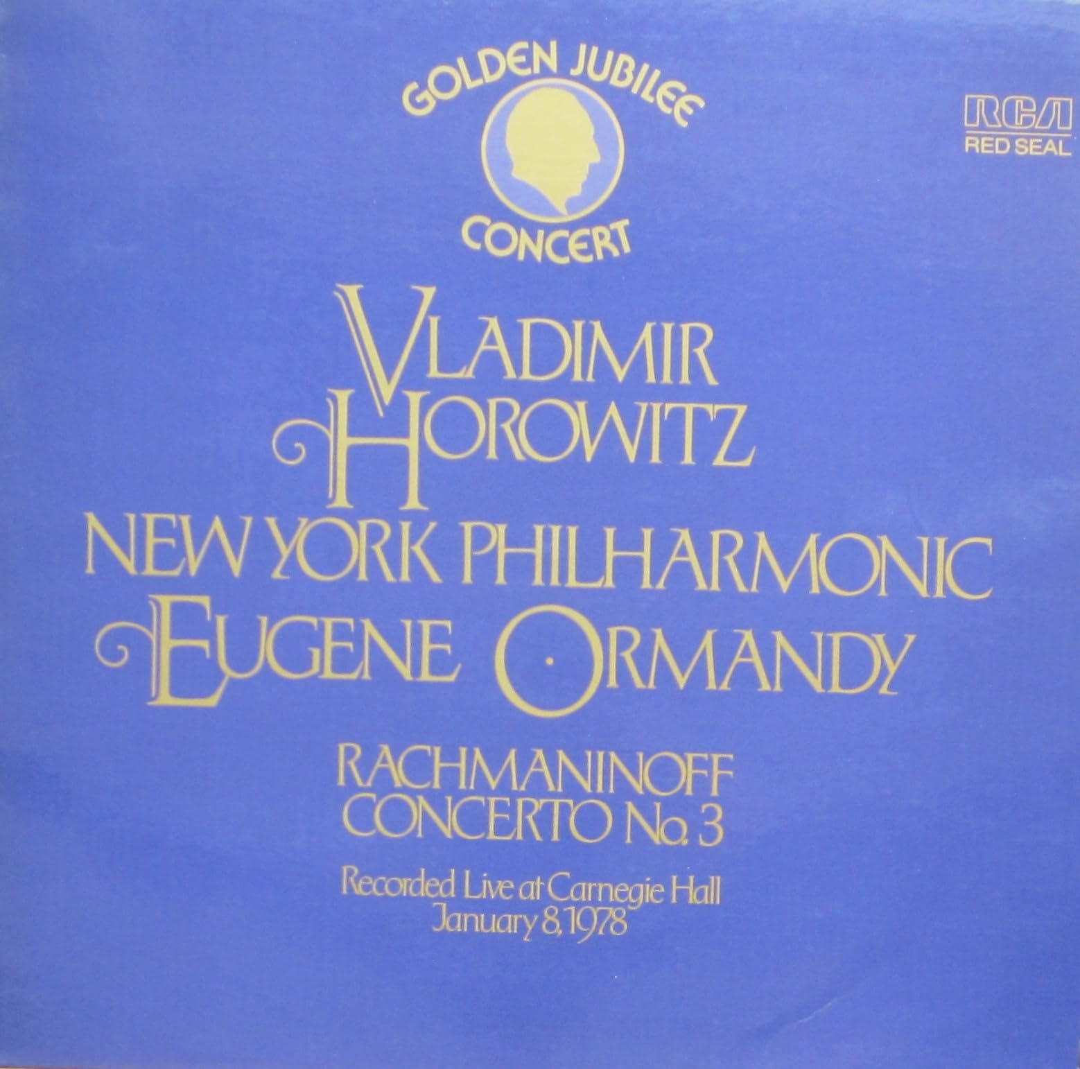 Vladimir Horowitz, Rachmaninoff, Eugene Ormandy, New York
