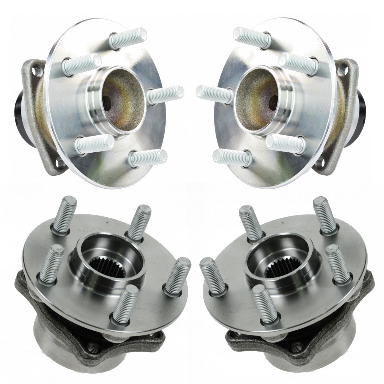 2x Rear Wheel Bearing & Hub Assembly For Pontiac Vibe (2009) & Toyota Matrix (2010-2013) 2.4L FWD - WH512405 - View #9