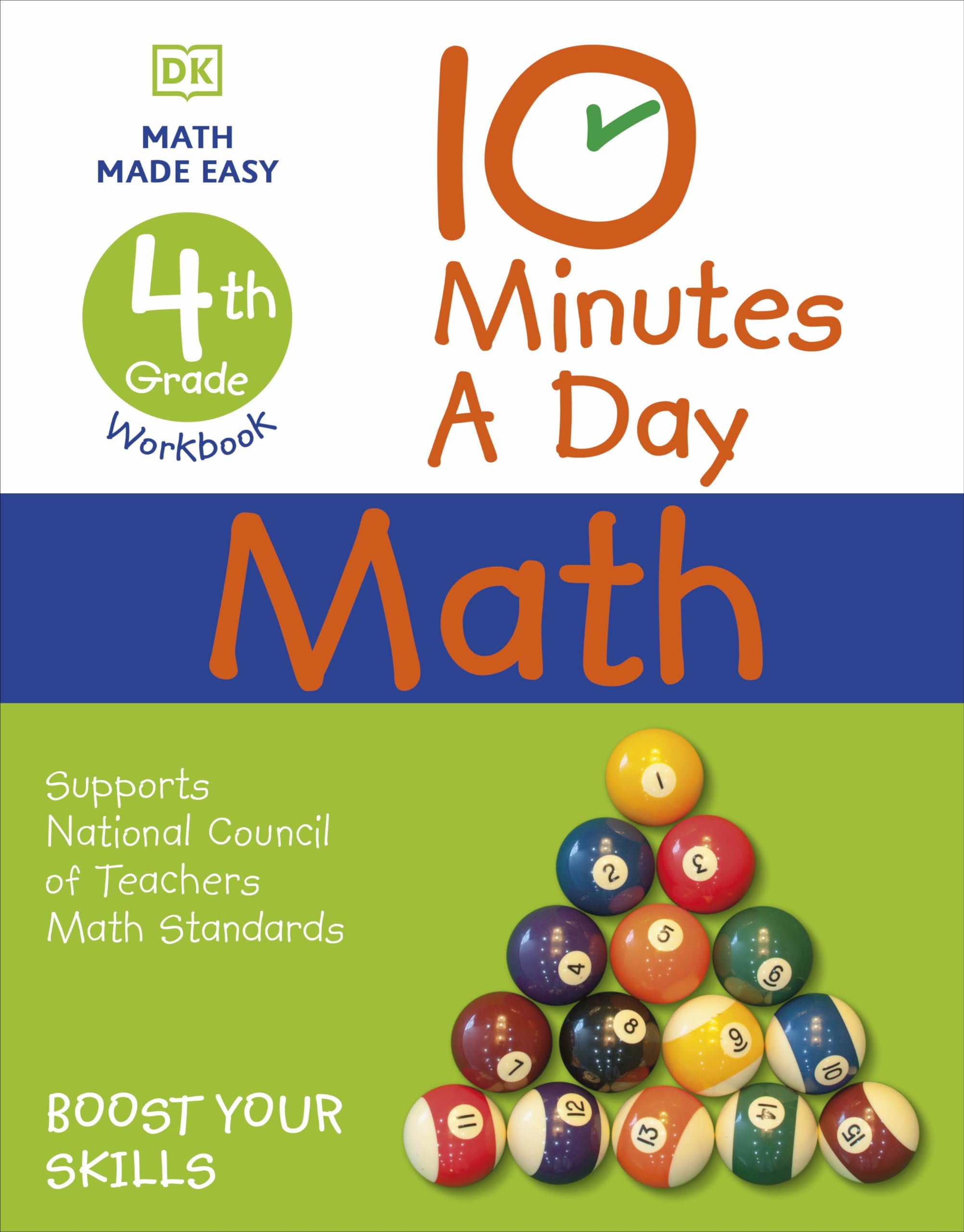10 Minutes a Day Math, 4th Grade (DK 10-Minutes a Day)