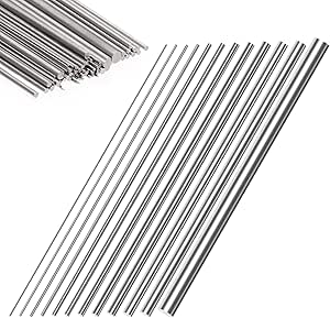 Aazon.co: 141Pcs 40c Lengh Straight Stainless Steel Spring Wire