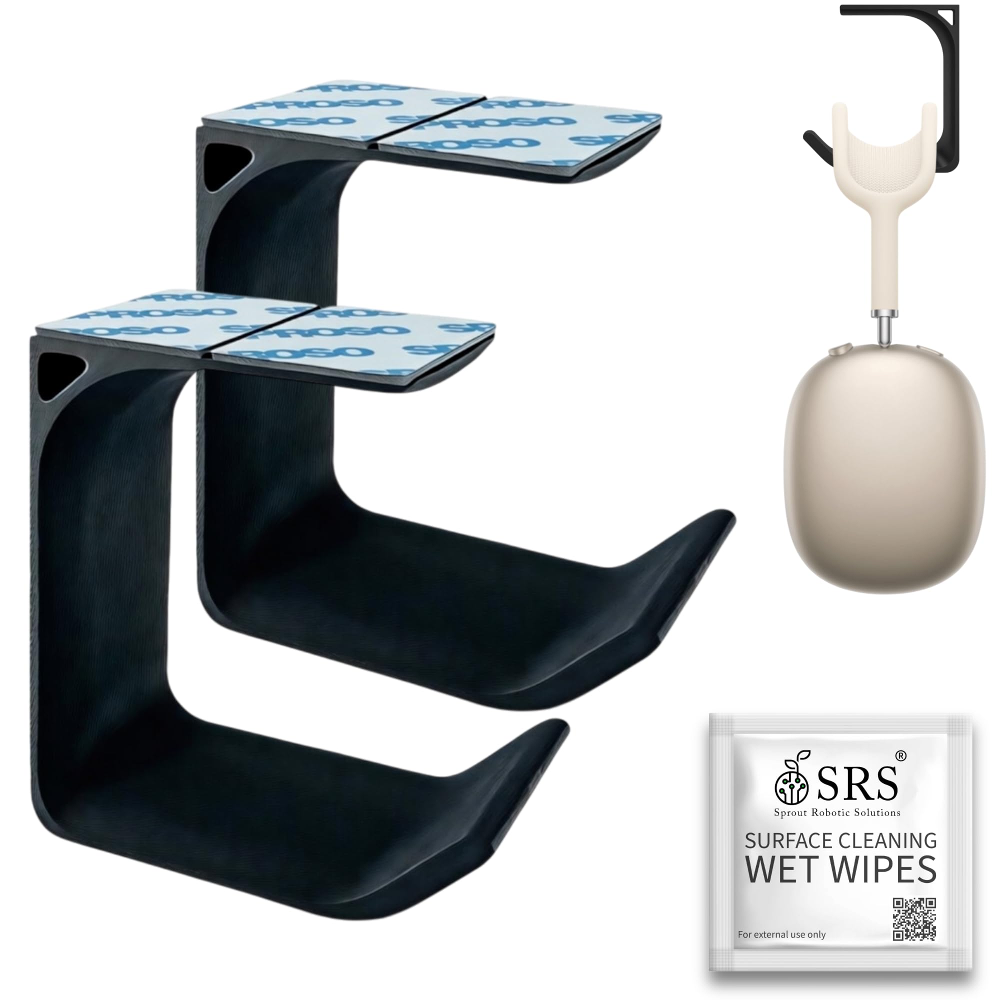Pack of 2 · Black