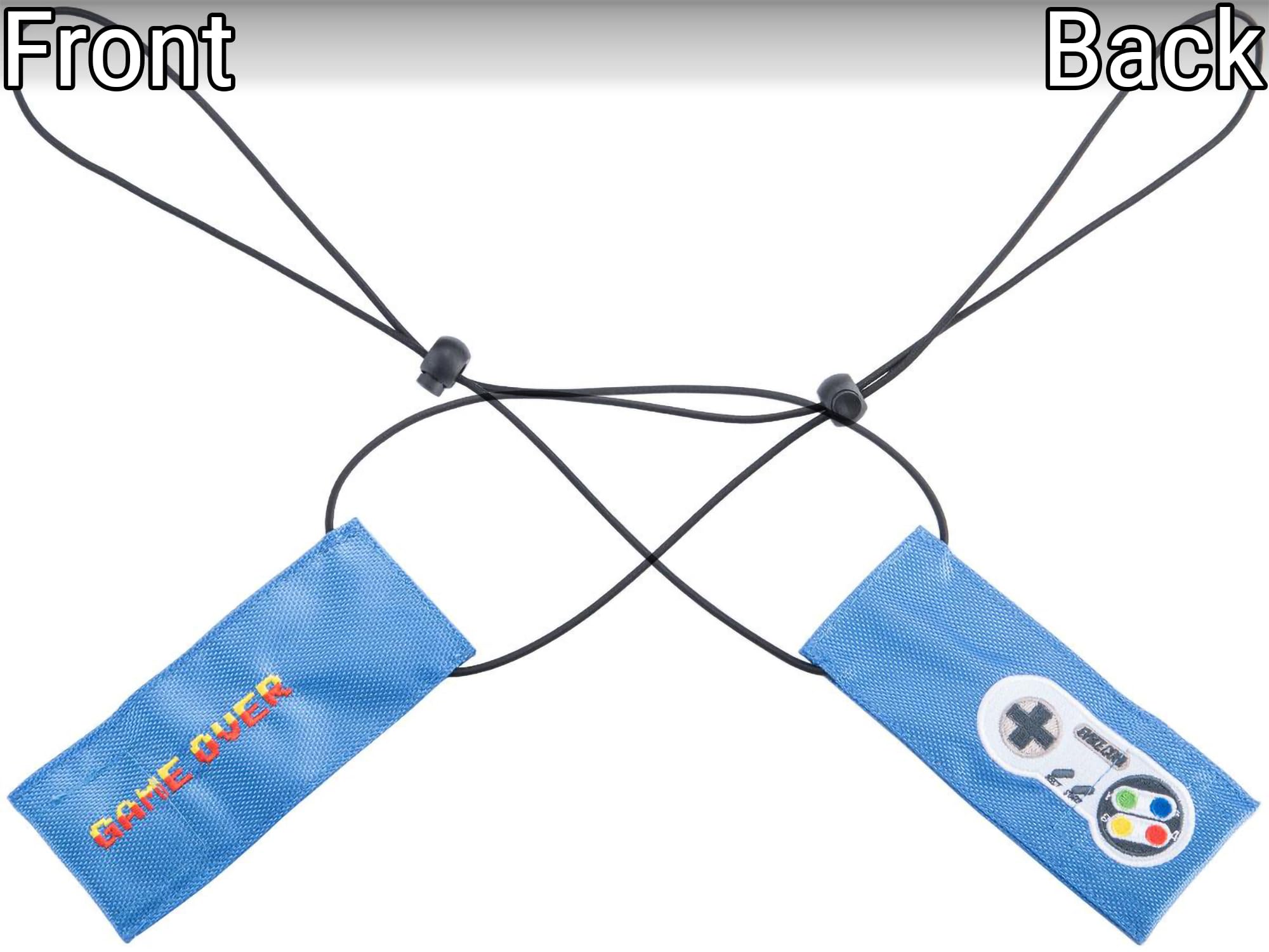 Evike Airsoft - Tactical Airsoft Cover w/Bungee Cord (Model: Regular/Game Over/Blue)