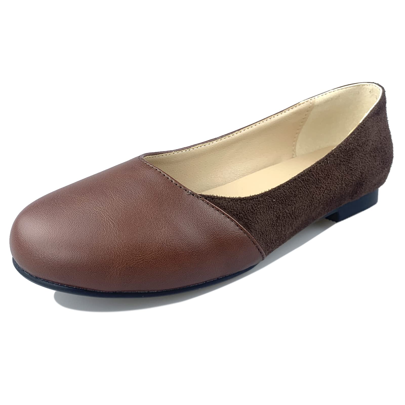 Ballet flats marche confort bout rond semelle souple bviennic - 8