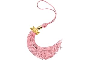 2023 Pink Graduation Tassels with 2023 Year Charm