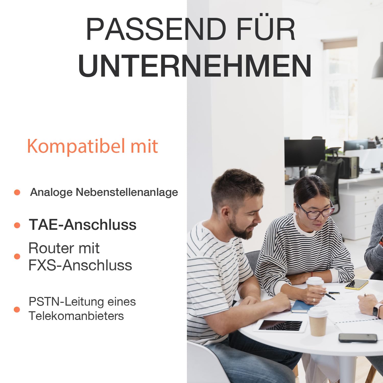 ALCATEL Temporis 580 PRO - Professionelles Festnetztelefon - Alphanumerische Anzeige - Stummtaste - Visuelle Anrufanzeige - Einstellbare Lautstärke - Rückruftaste - 10 Direktwahltasten - Schwarz